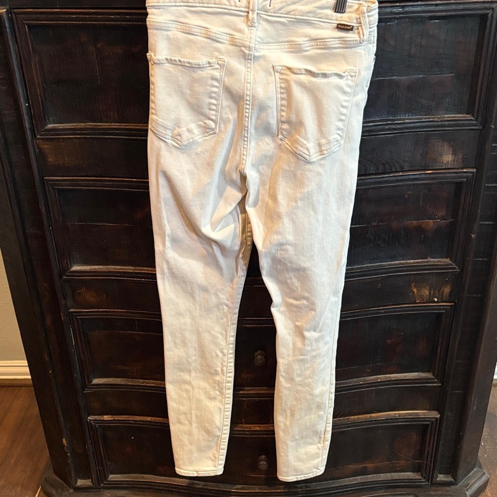 Dear John High Rise Cream Jeans - Picture 4 of 5